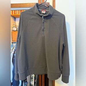 Gerry Weber Women's Charcoal Zip-Up Sweater